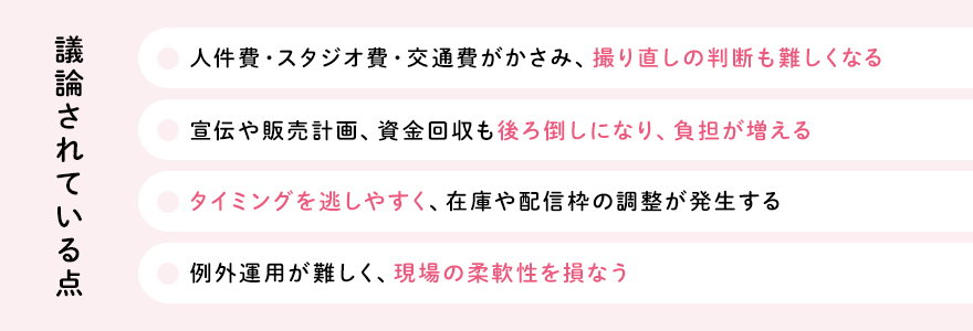AV新法の1-4か月ルールが議論を呼んでいる理由